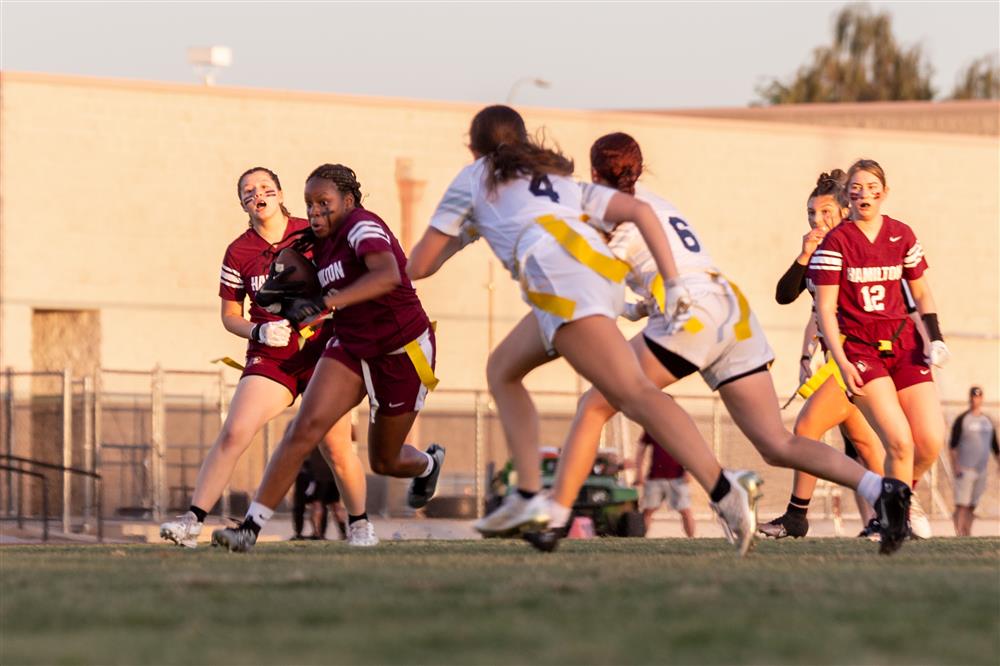 Flag Football Finals, Casteel v. Hamilton